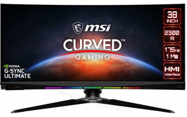 MSI Optix MEG381CQR Plus - Vue de face