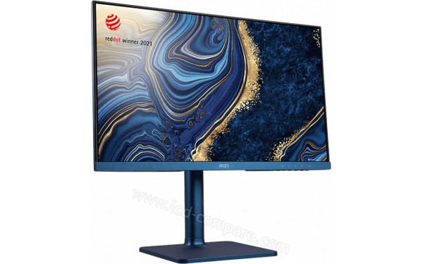 MSI Modern MD241P Ultramarine - Vue 3/4 gauche