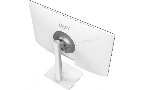 MSI Modern MD271PW - Vue 3/4 arri&egrave;re en plong&eacute;e