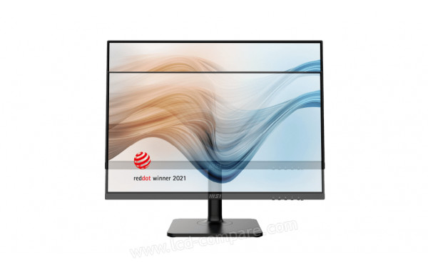 MSI Modern MD271P - Vue de face r&eacute;glage hauteur