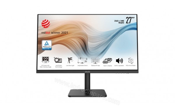 MSI Modern MD271QP - Vue de face