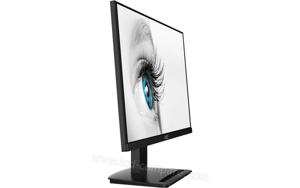 MSI PRO MP243XPDE - Vue 3/4 gauche