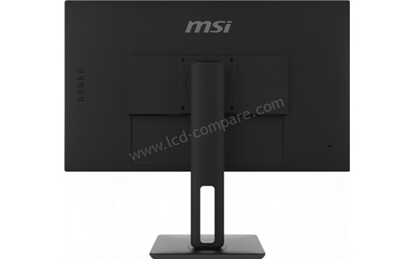 MSI PRO MP271QPDE - Vue de l'arri&egrave;re