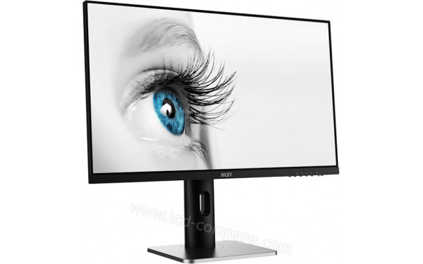 MSI MP273QPDE - Vue 3/4 gauche