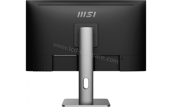 MSI MP273QPDE - Vue 3/4 arri&egrave;re