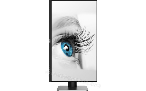 MSI MP273QP - Vue de face en mode portrait