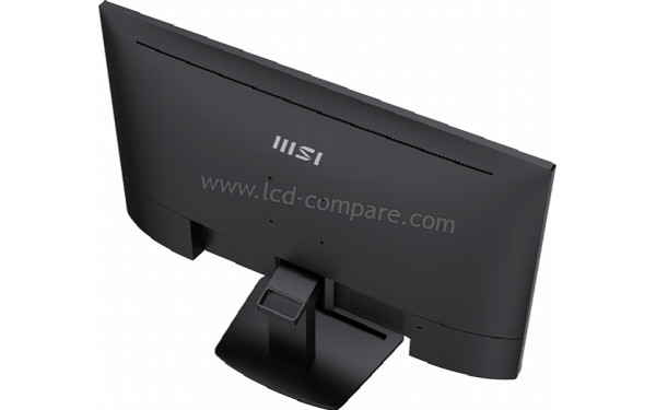MSI MP273QVDE - Vue 3/4 arri&egrave;re