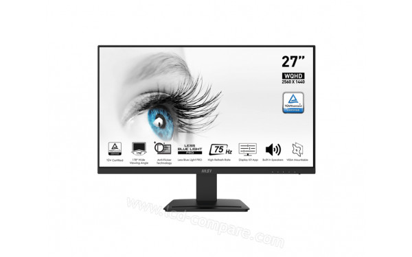 MSI MP273QV - Vue de face