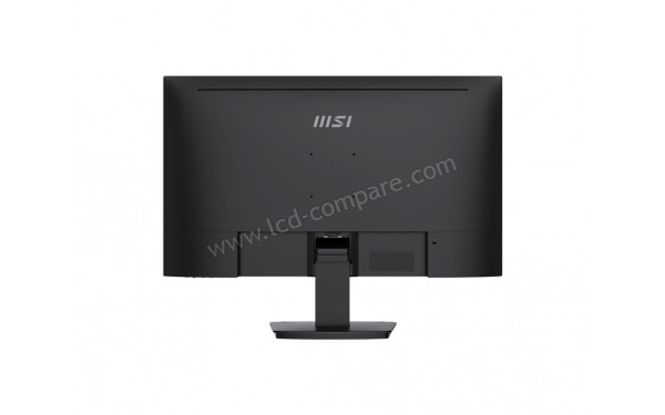 MSI MP273QV - Vue de l'arri&egrave;re