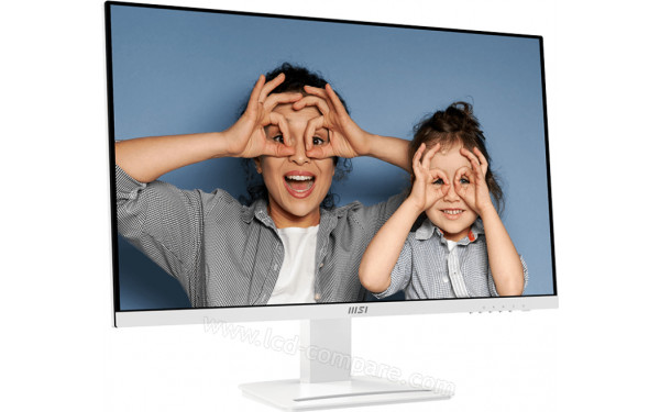 MSI MP273QWDE E2 - Vue 3/4 gauche