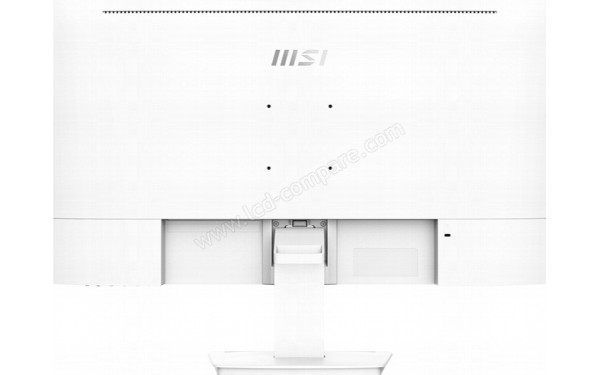 MSI MP273QWDE E2 - Vue de l'arri&egrave;re
