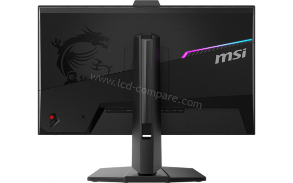 MSI MPG 272QRF X36 - Vue de l'arri&egrave;re