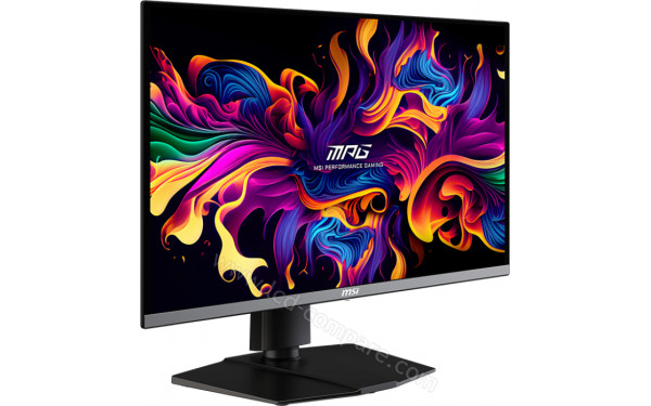 MSI MPG 272URX QD-OLED - Vue 3/4 gauche