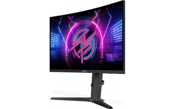 MSI MPG 275CQRXFDE - Vue 3/4 droite