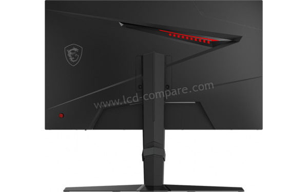 MSI MPG 275CQRXFDE - Vue de l'arri&egrave;re