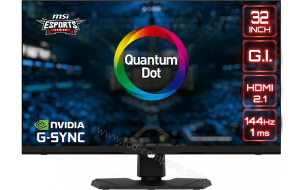 MSI Optix MPG321UR-QD - Vue de face