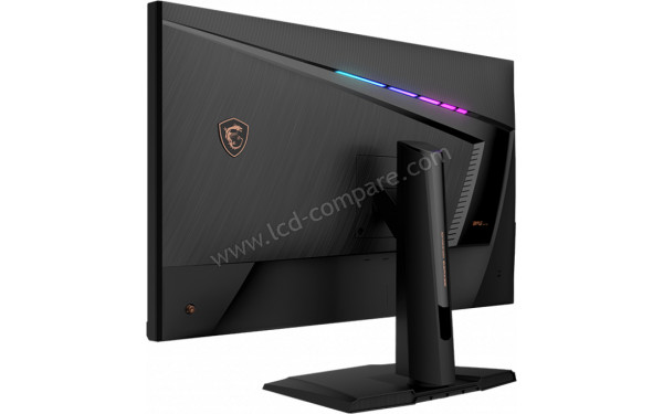 MSI Optix MPG321UR-QD - Vue 3/4 arri&egrave;re