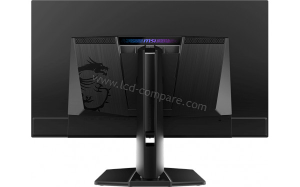 MSI MPG 321URXDE QD-OLED - Vue de l'arri&egrave;re