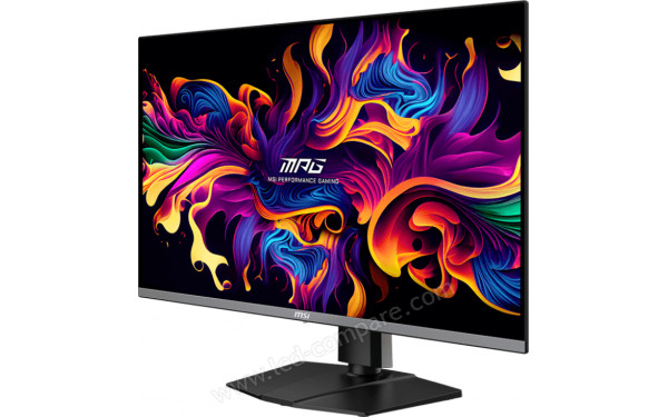 MSI MPG 321URX QD-OLED - Vue 3/4 droite