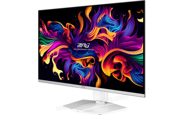 MSI MPG 321URXW QD-OLED - Vue 3/4 droite