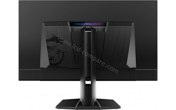 MSI MPG 322URX QD-OLED - Vue de l'arri&egrave;re