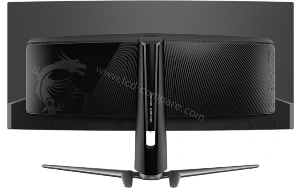 MSI MPG 341CQPX QD-OLED - Vue de l'arri&egrave;re