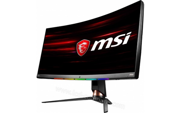 MSI Optix MPG341CQRV - Vue 3/4 droite