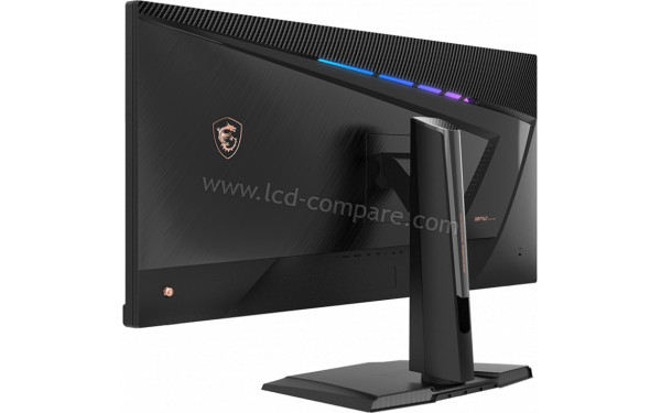 MSI Optix MPG341QR - Vue 3/4 arri&egrave;re