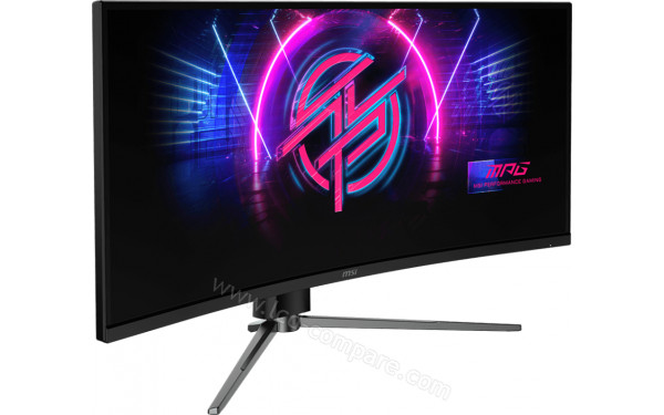 MSI MPG 346CQRFDE X24 - Vue 3/4 gauche