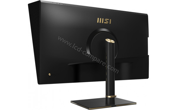 MSI Summit MS321UP - Vue 3/4 arri&egrave;re avec casquette