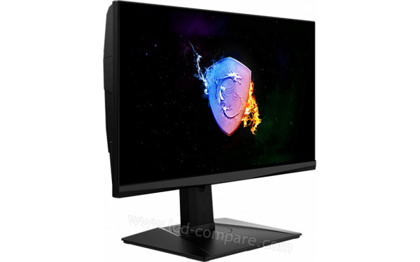 MSI Oculus NXG253RDE - Vue 3/4 gauche