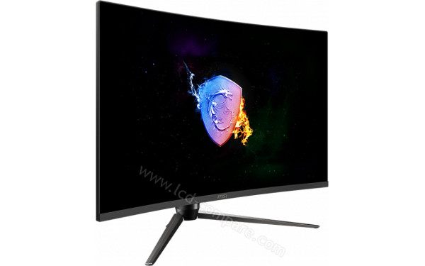 MSI Optix AG321CQR - Vue 3/4 gauche