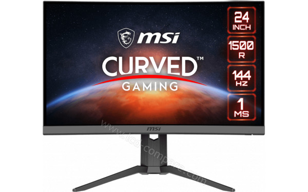 MSI Optix G24C6P - Vue de face