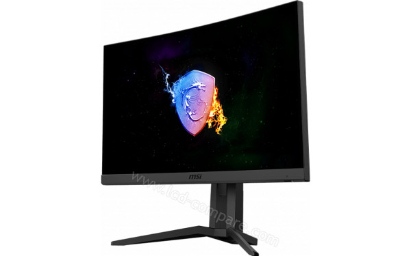 MSI Optix G24C6P - Vue 3/4 droite