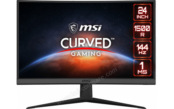 MSI Optix G24C6 - Vue de face