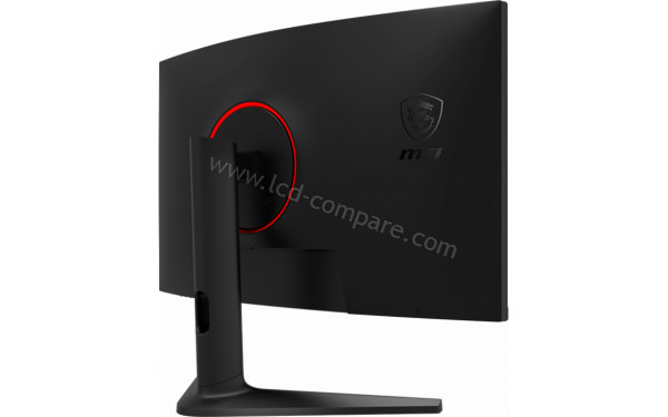 MSI Optix G271C - Vue 3/4 arri&egrave;re