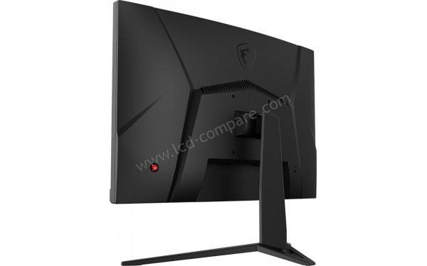 MSI Optix G24C4 - Vue 3/4 arri&egrave;re