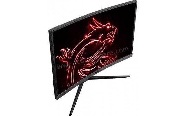 MSI Optix G24C4 - Vue en contre-plong&eacute;e