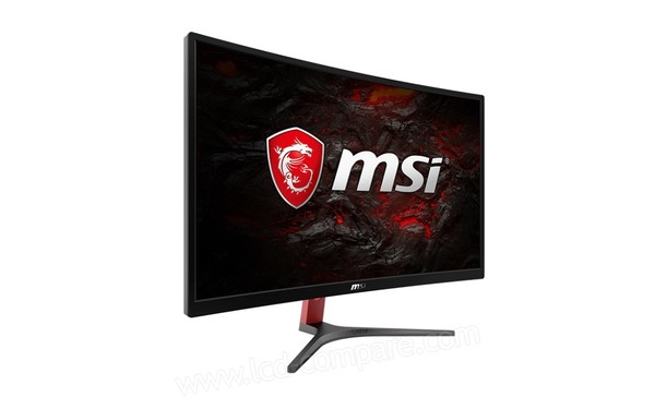MSI Optix G24C - Vue 3/4 gauche