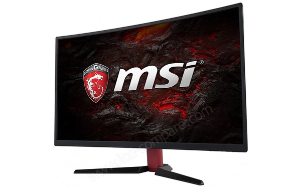 MSI Optix G27C - Vue 3/4 droite