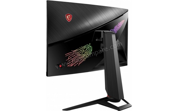 MSI Optix MPG27CQ2 - Vue 3/4 arri&egrave;re