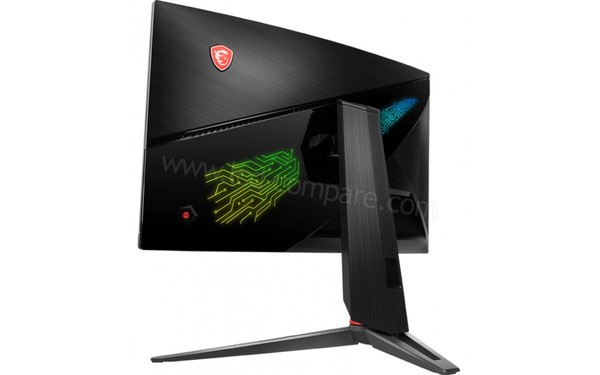 MSI Optix MPG27C - Vue 3/4 arri&egrave;re
