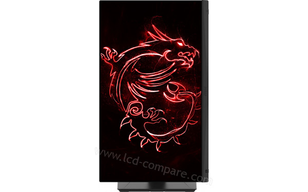 MSI Optix MAG274QRF - Vue de face en mode portrait