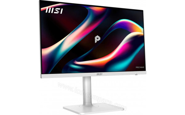 MSI PRO MAX 241PHW E14 - Vue 3/4 gauche