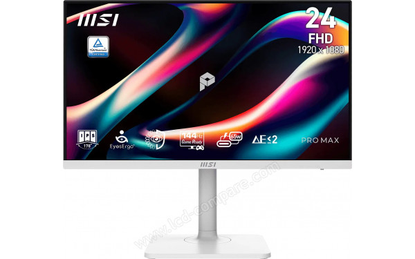 MSI PRO MAX 241PHW E14 - Vue de face