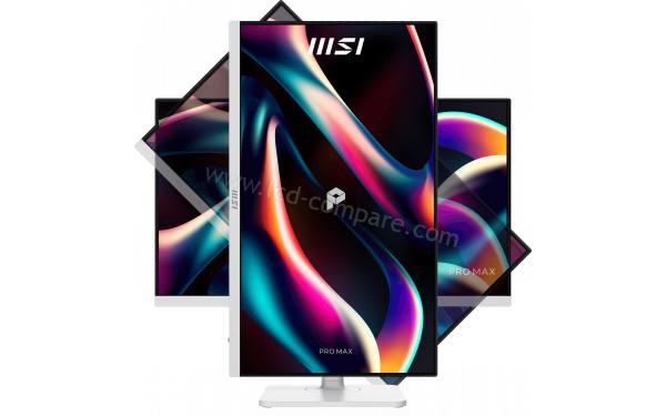 MSI Pro Max 271QPHW E14 - Vue de face en mode portrait