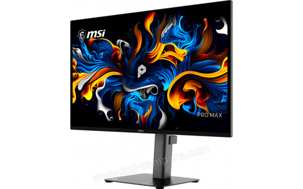 MSI PRO MAX 271QPX14G - Vue 3/4 droite
