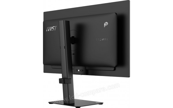 MSI PRO MAX 271QPX14G - Vue 3/4 arri&egrave;re