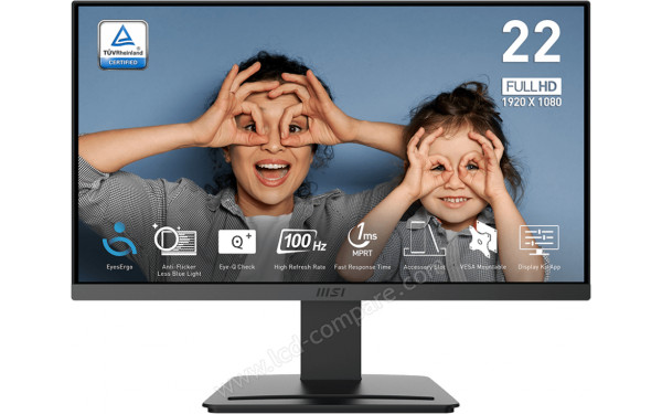 MSI PRO MP223 E2 - Vue de face