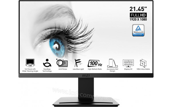 MSI PRO MP223 - Vue de face